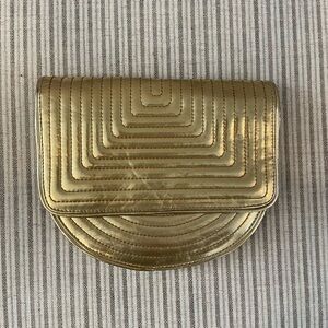 Nine West Gold Clutch